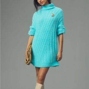 By Anthropologie Cable Tunic
Sweater Mini Dress, Size S